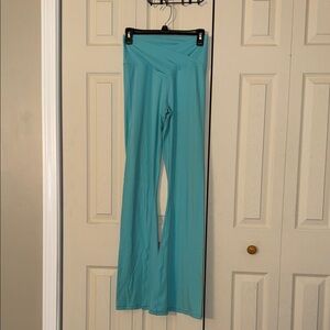Aerie Aqua Flare Pants